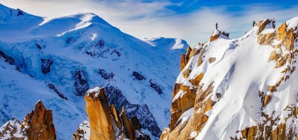 Chamonix mountains